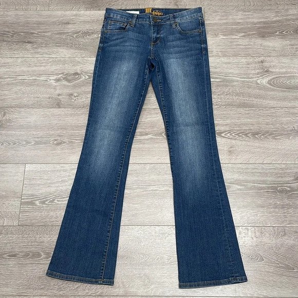 Kut From The Cloth Felicia Baby Bootcut Denim Jeans 2 - Picture 7 of 16